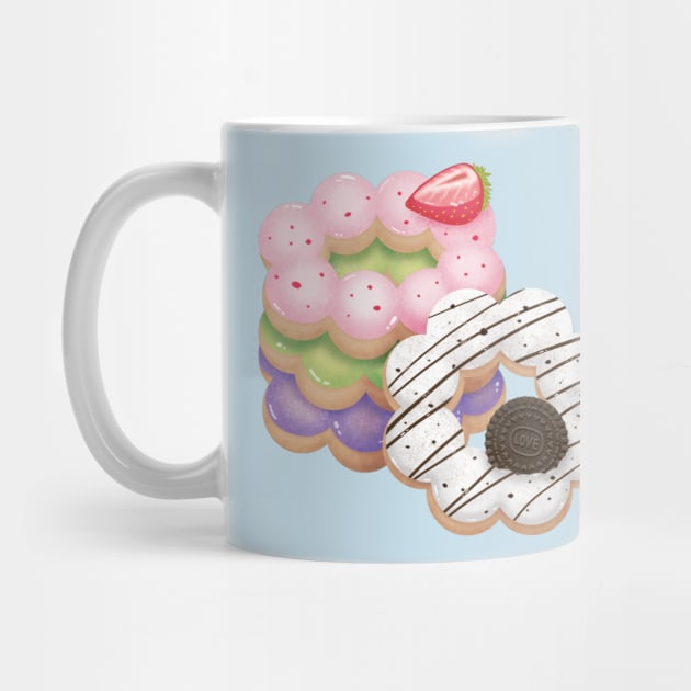 Sweet Mochi Donuts by Maggieful Designs